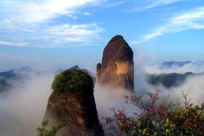 湖南邵陽市一個縣,和廣西桂林相鄰,擁有邵陽唯一的5A景區