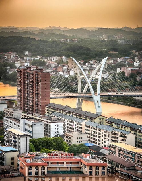 彩映邵陽雪峰大橋別樣美,令人賞心悅目,心曠神怡